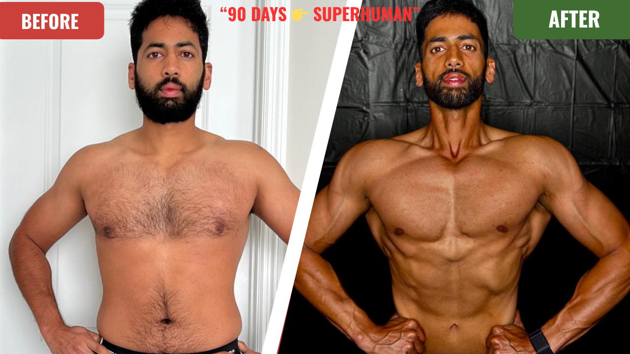 Vinay · 90-day progress client transformation